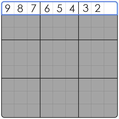 killer sudoku number combinations
